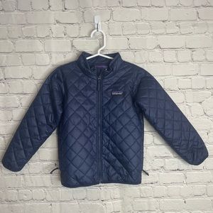 Patagonia Nano Puff Quilted Water Resistant Jacket Size 5. Like New!